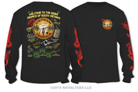 vietnam tropics long sleeved black